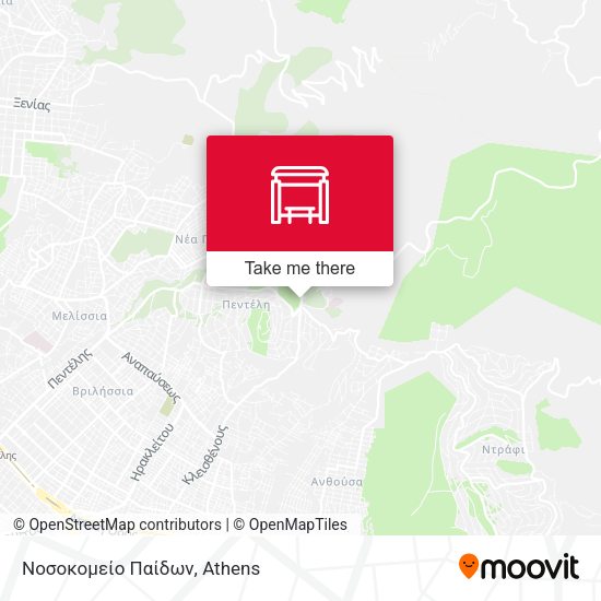 Νοσοκομείο Παίδων map