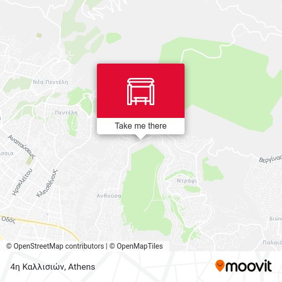 4η Καλλισιών map