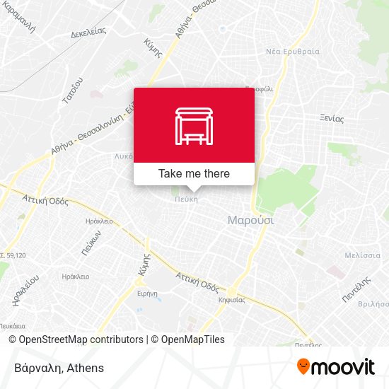 Βάρναλη map