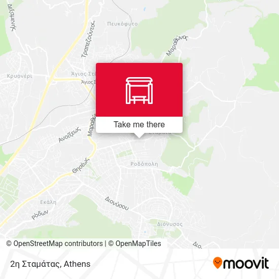 2η Σταμάτας map