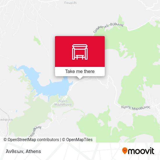 Άνθεων map