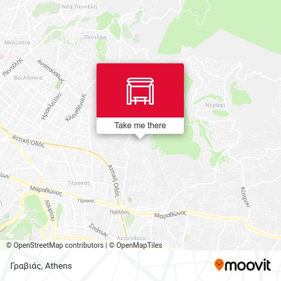 Γραβιάς map