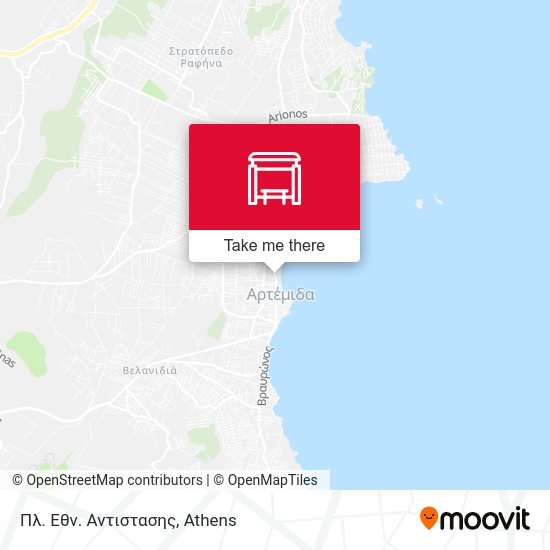 Πλ. Εθν. Αντιστασης map
