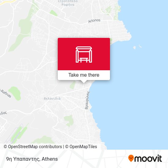 9η Υπαπαντης map