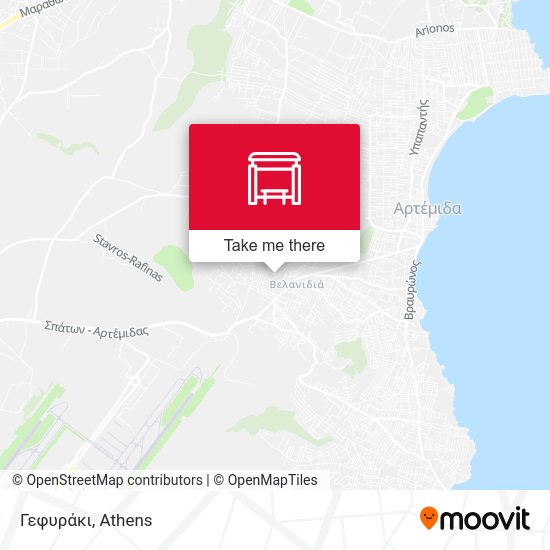 Γεφυράκι map