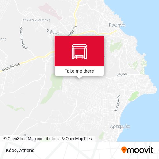 Κέας map