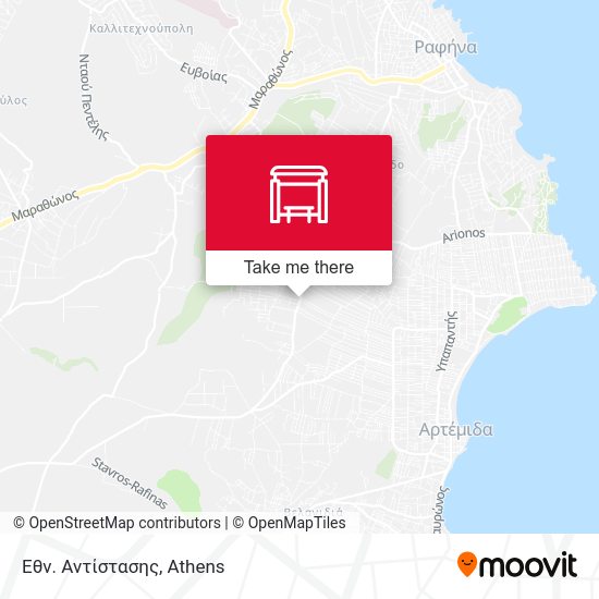 Εθν. Αντίστασης map