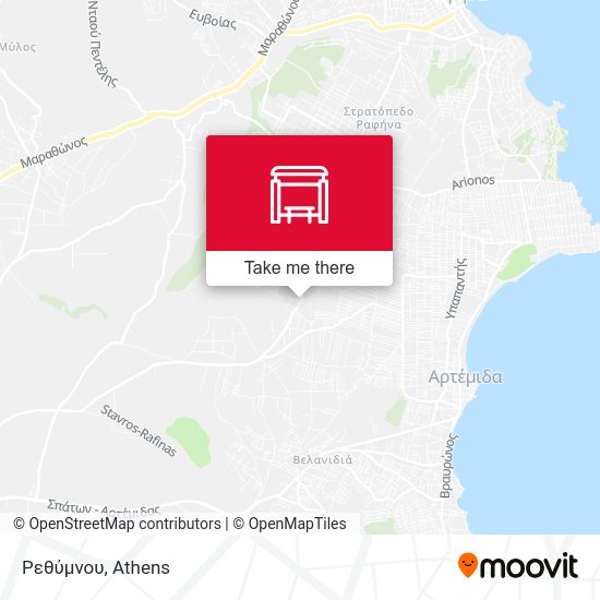 Ρεθύμνου map