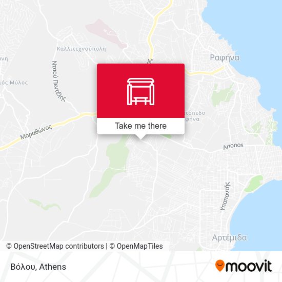 Βόλου map