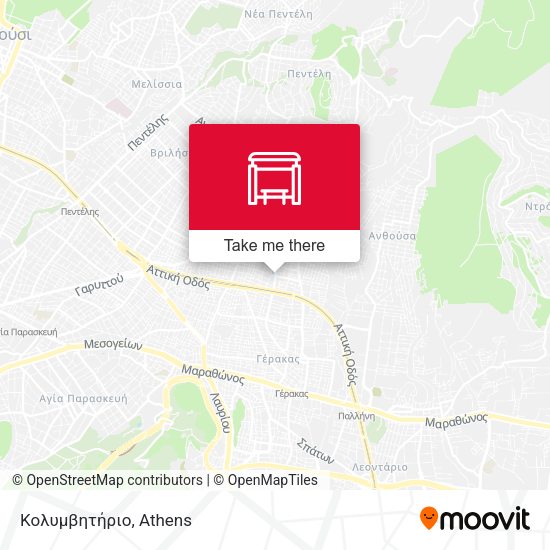 Κολυμβητήριο map