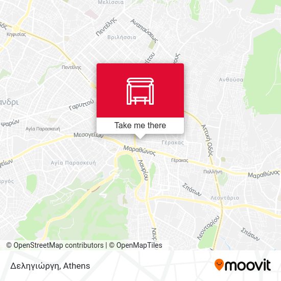 Δεληγιώργη map