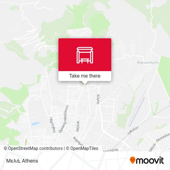 Μελά map