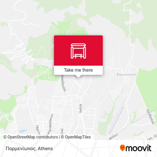 Παρμενίωνος map