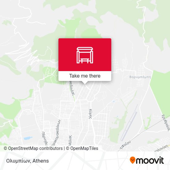 Ολυμπίων map