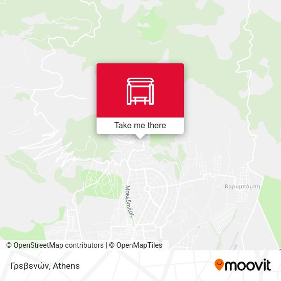 Γρεβενών map