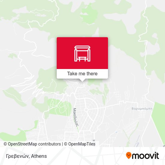 Γρεβενών map
