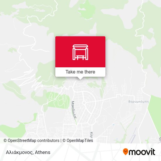Αλιάκμονος map