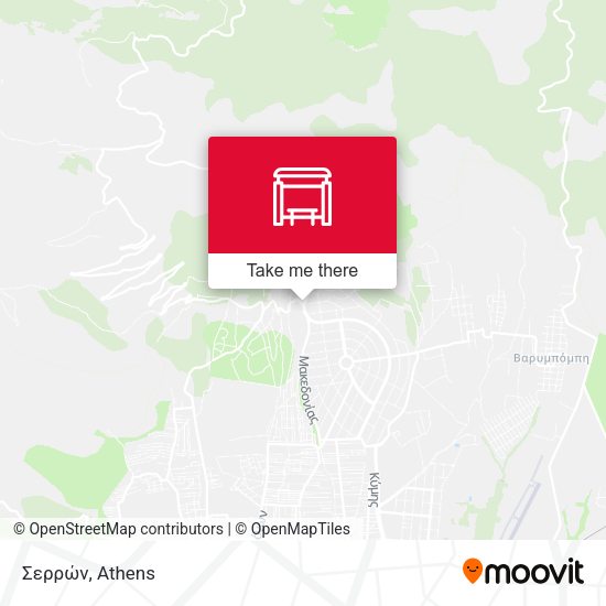 Σερρών map