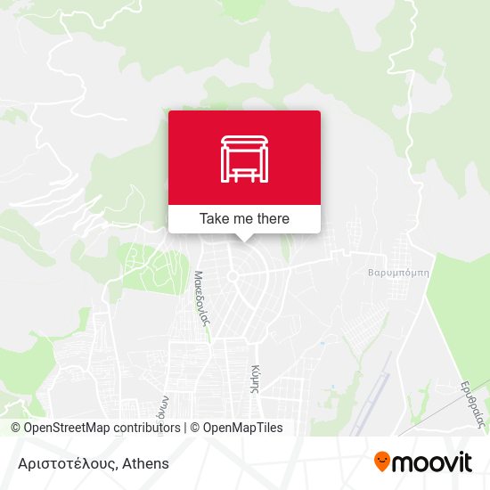 Αριστοτέλους map