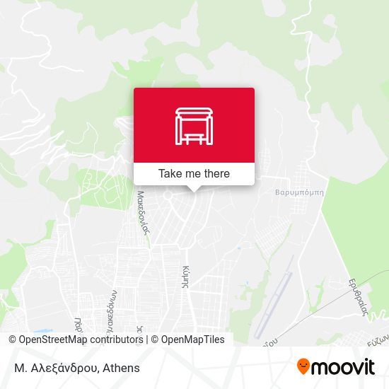 Μ. Αλεξάνδρου map
