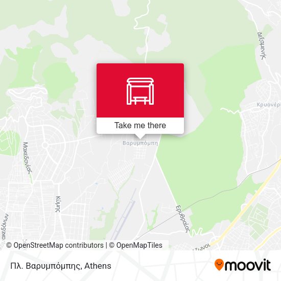 Πλ. Βαρυμπόμπης map