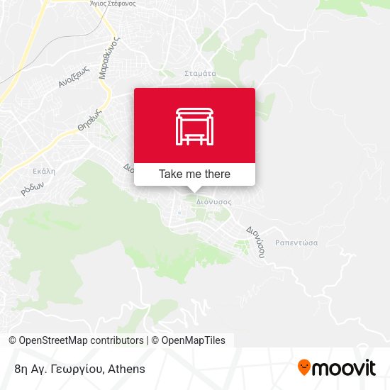 8η Αγ. Γεωργίου map