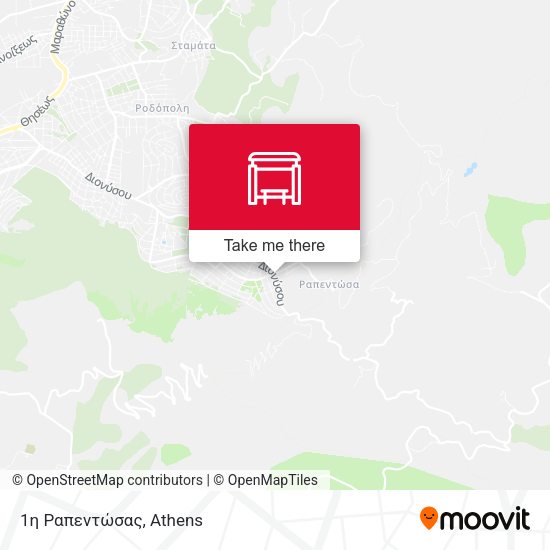 1η Ραπεντώσας map
