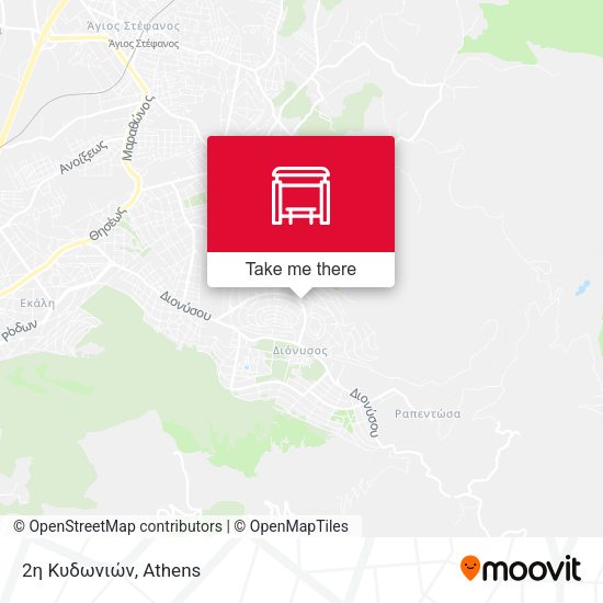 2η Κυδωνιών map