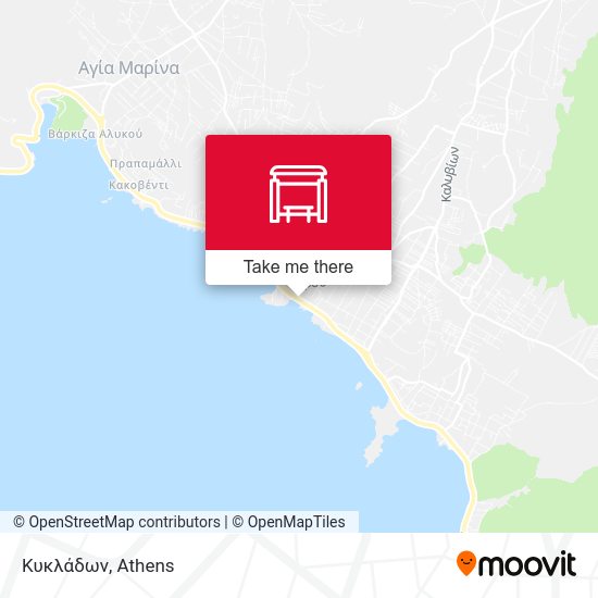 Κυκλάδων map