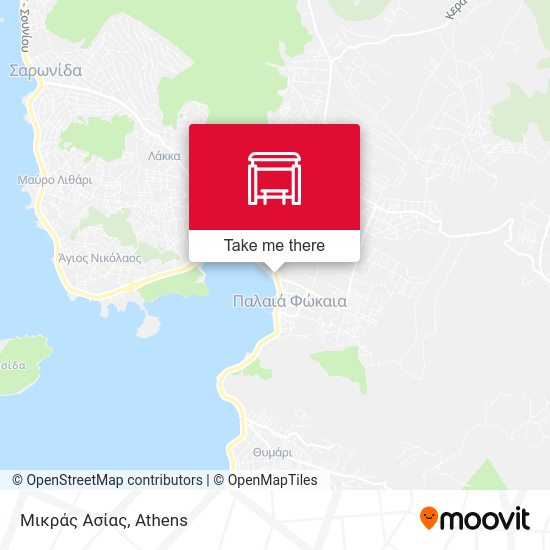 Μικράς Ασίας map