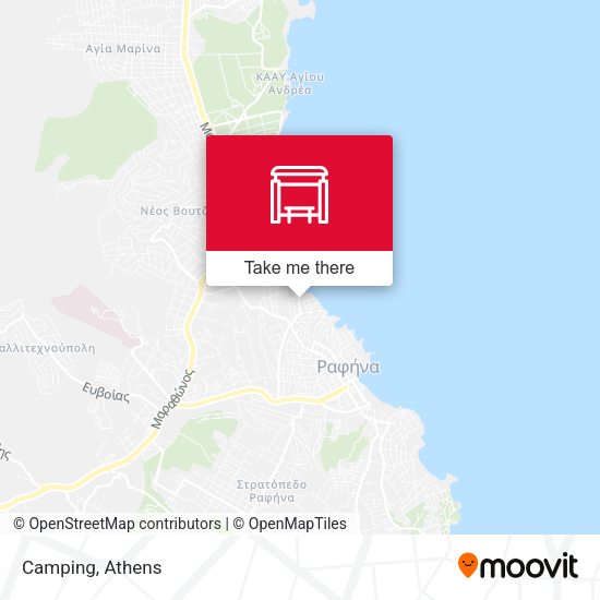 Camping map