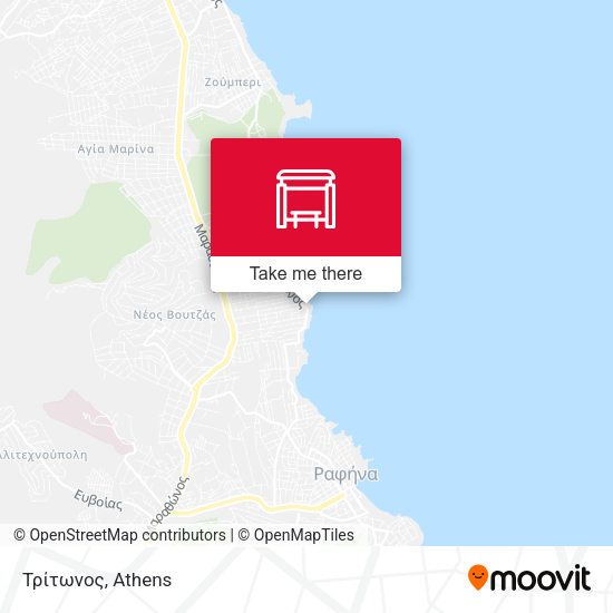 Τρίτωνος map