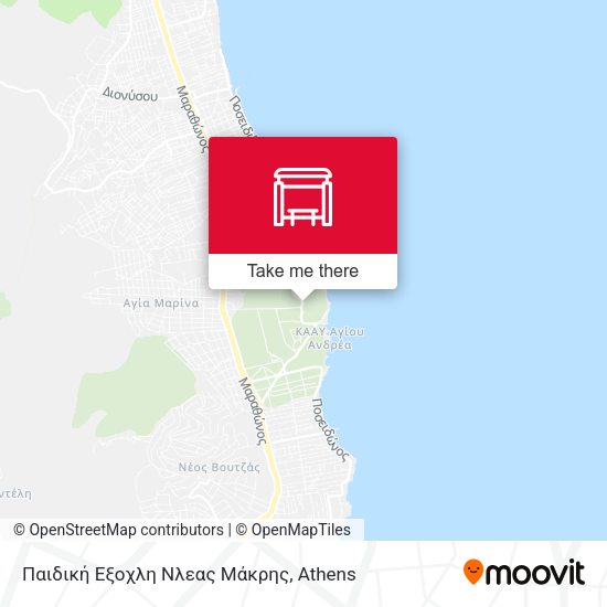 Παιδική Εξοχλη Νλεας Μάκρης map