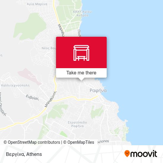 Βεργίνα map