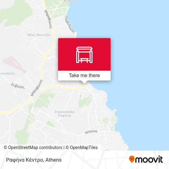 Ραφήνα Κέντρο map