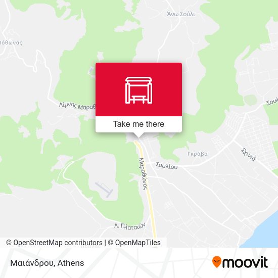 Μαιάνδρου map