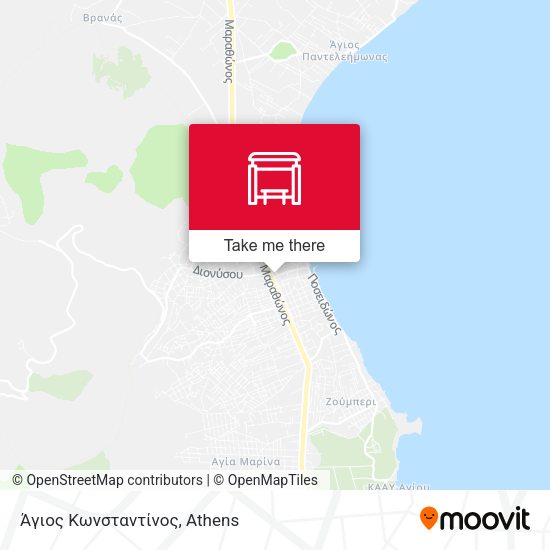Άγιος Κωνσταντίνος map