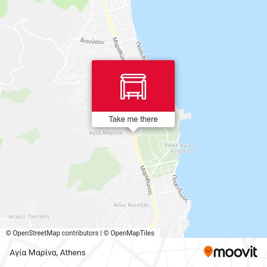 Αγία Μαρίνα map
