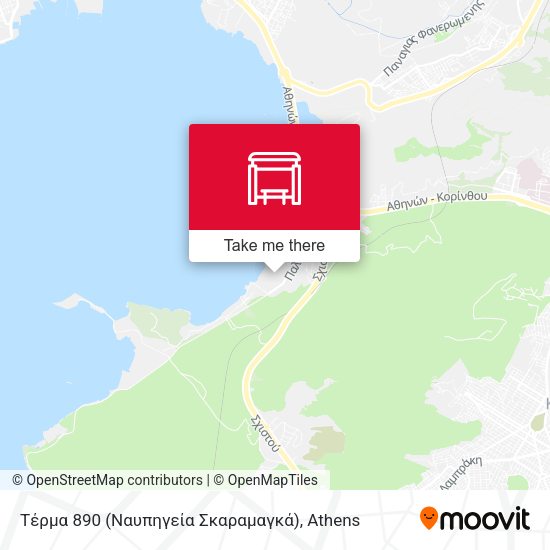 Τέρμα 890 (Ναυπηγεία Σκαραμαγκά) map