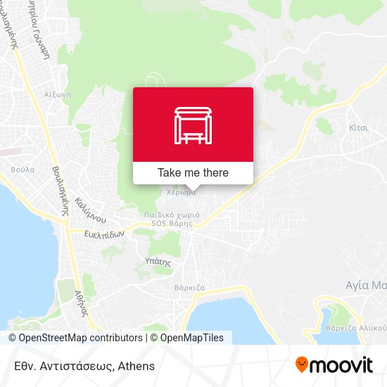 Εθν. Αντιστάσεως map