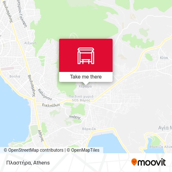 Πλαστηρα map