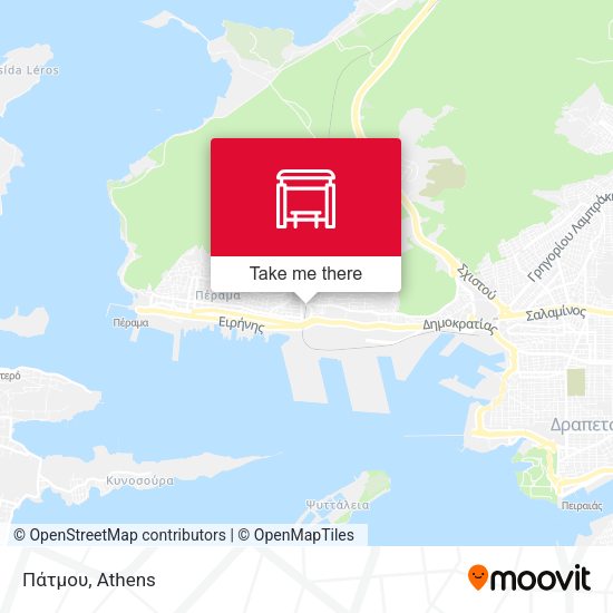 Πάτμου map