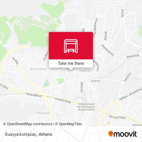 Ευαγγελιστρίας map