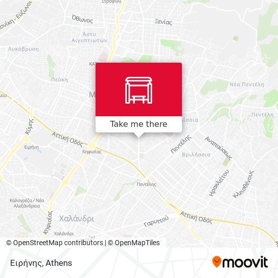 Ειρήνης map
