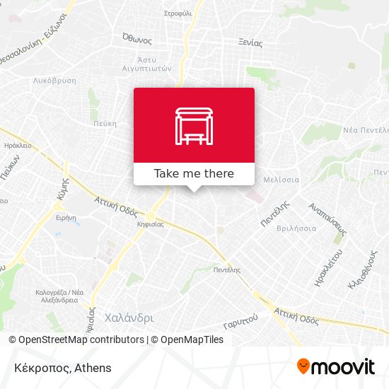 Κέκροπος map