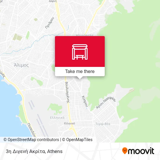 3η Διγενή Ακρίτα map