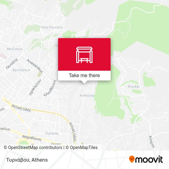 Τυρνάβου map