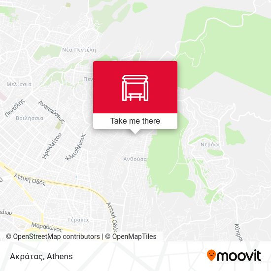 Ακράτας map