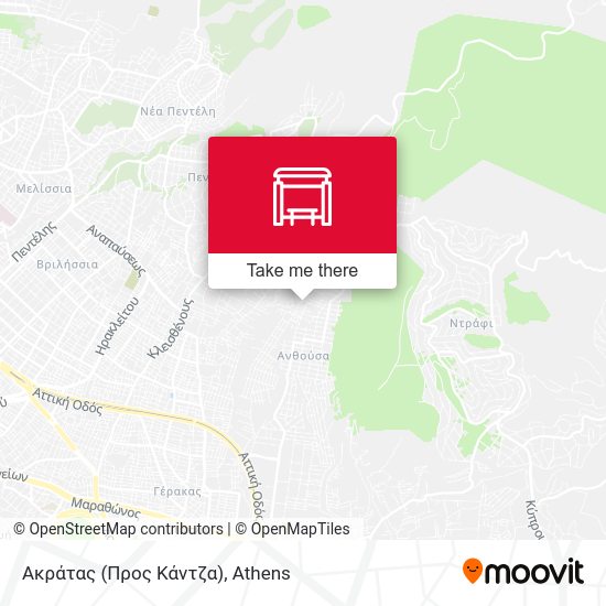 Ακράτας (Προς Κάντζα) map