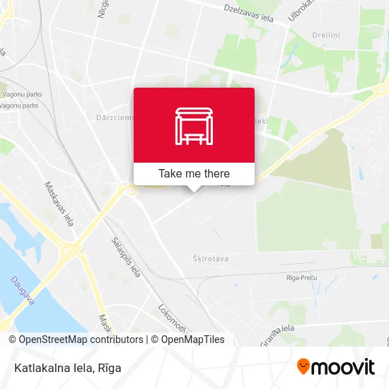 Карта Katlakalna Iela